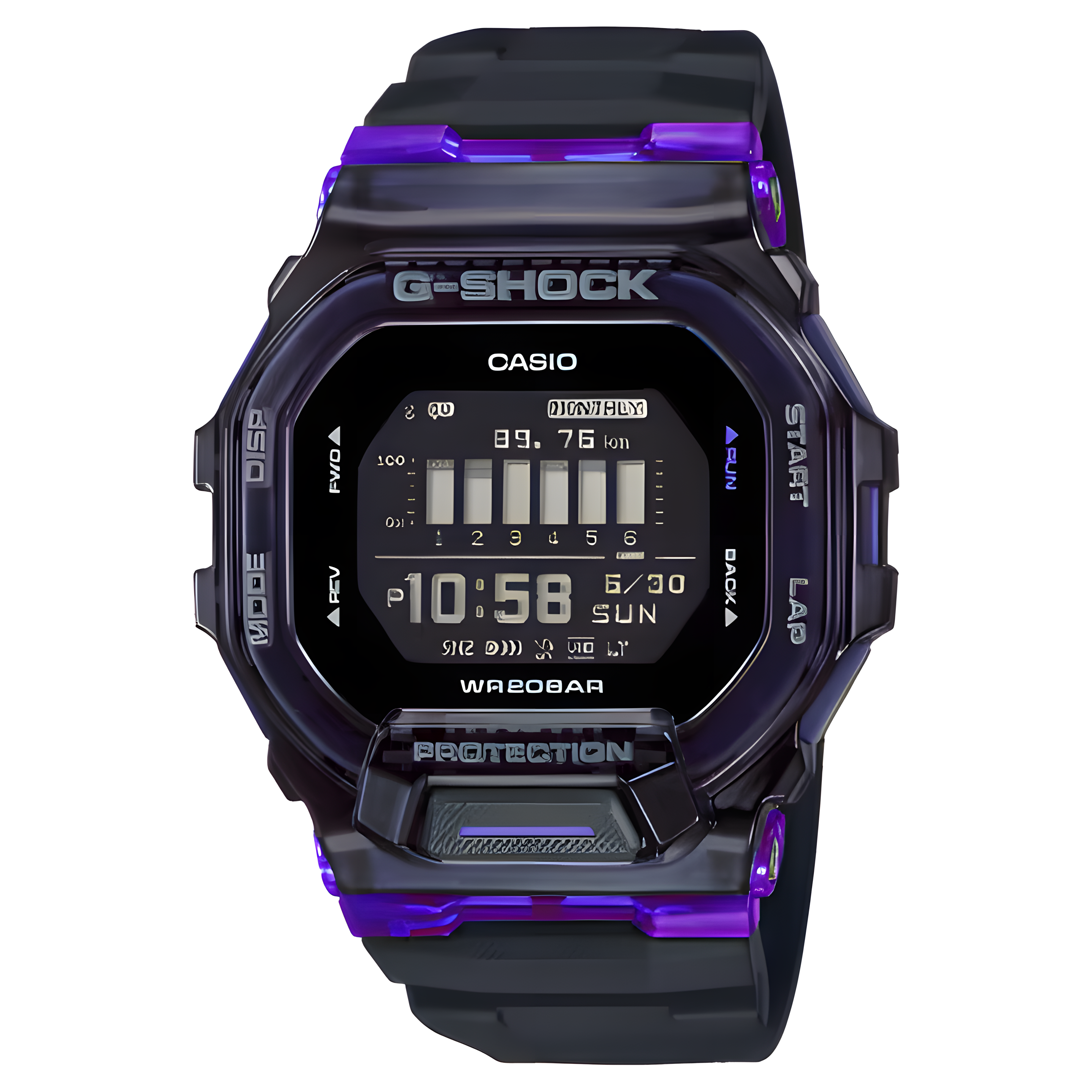 ساعت مچی مردانه کاسیو جی‌شاک (Casio G-Shock) GBD-200SM-1A